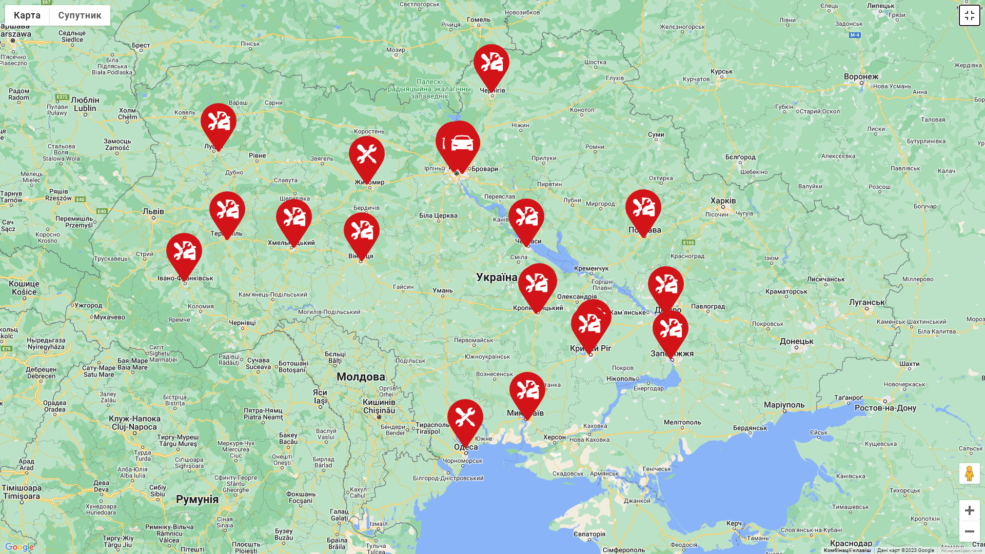 мережі офіційних дилерів JAC Україна